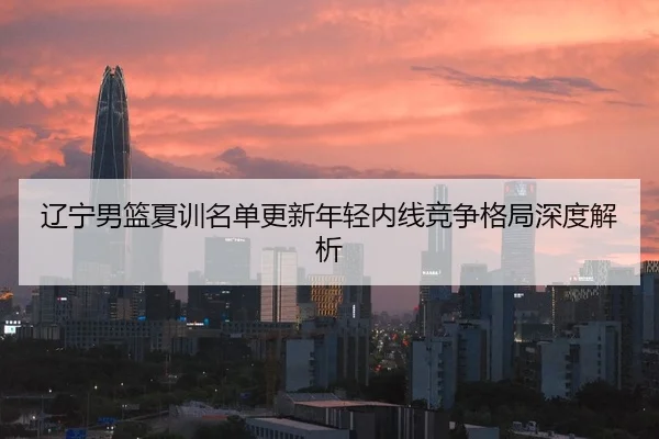 辽宁男篮夏训名单更新年轻内线竞争格局深度解析