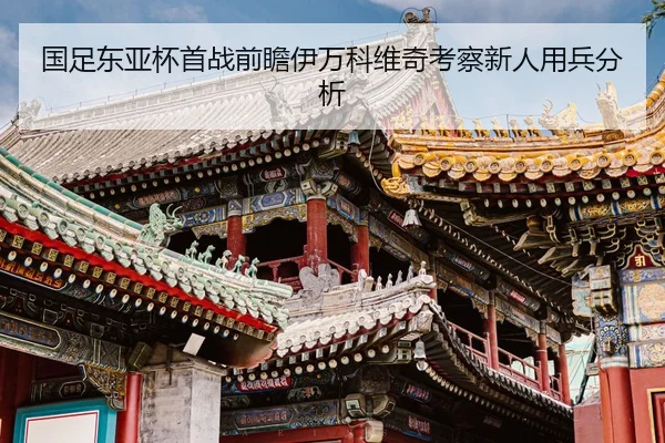 国足东亚杯首战前瞻伊万科维奇考察新人用兵分析